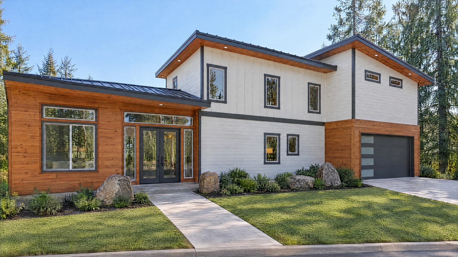 14198 Olalla Crest Lane SE — full front view of the home